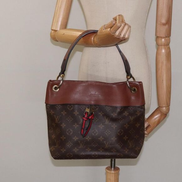 Louis Vuitton Tuileries Brown Canvas Handbag (Pre-Owned) - Picture 15 of 16